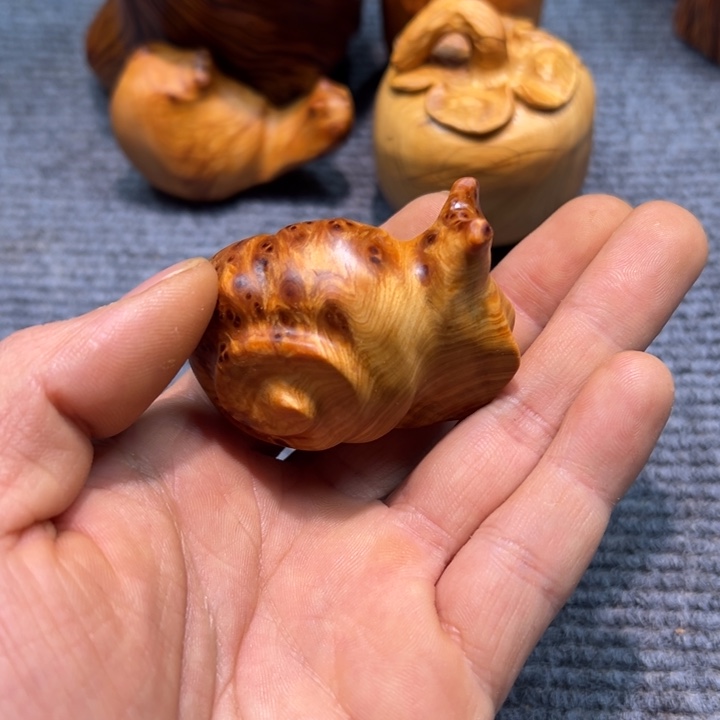 柏木（崖柏）陈化老料手串把件 