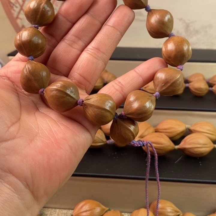 橄榄核手串/手链橄榄核19黑手持