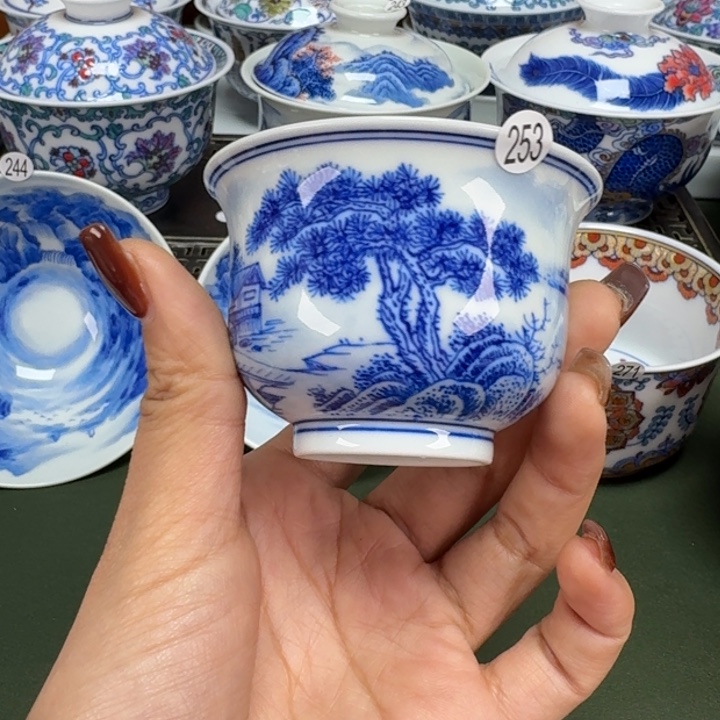 沙沙手工手绘茶具253