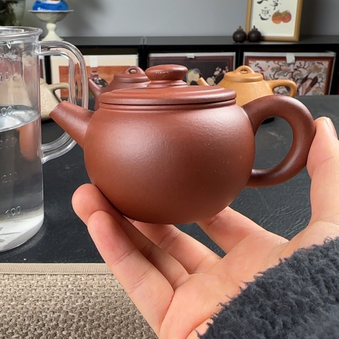 紫砂茶壶微瑕巨轮