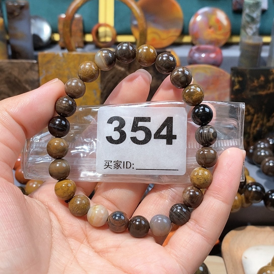 硅化玉天然北票硅化玉手串未镶嵌