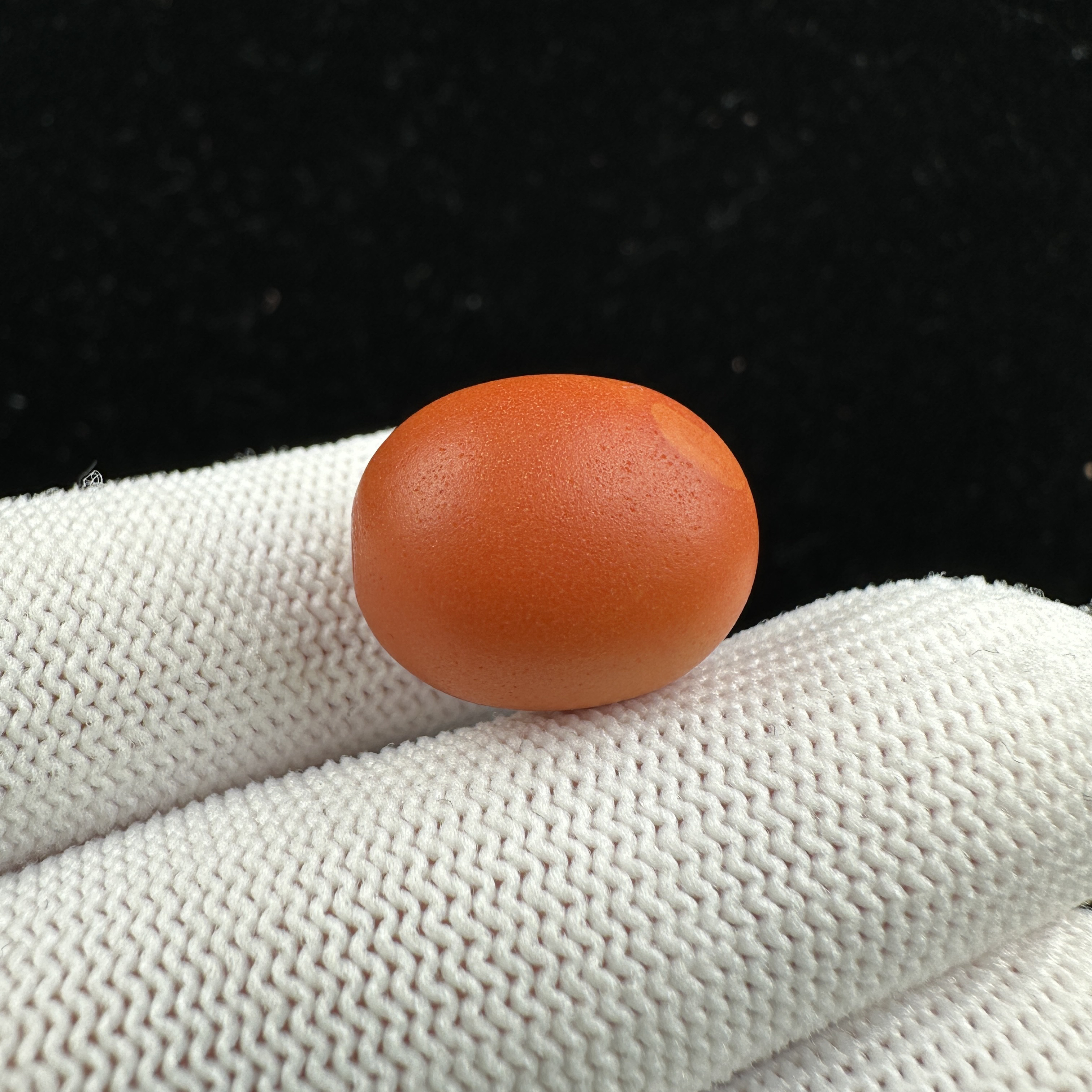 Y6304天然原矿蜜蜡 老蜡枣珠14.5x17.6mm 2.2克抖音基地质检发货