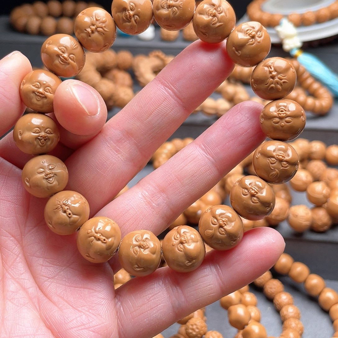 猴头核桃吊坠青*人生百态