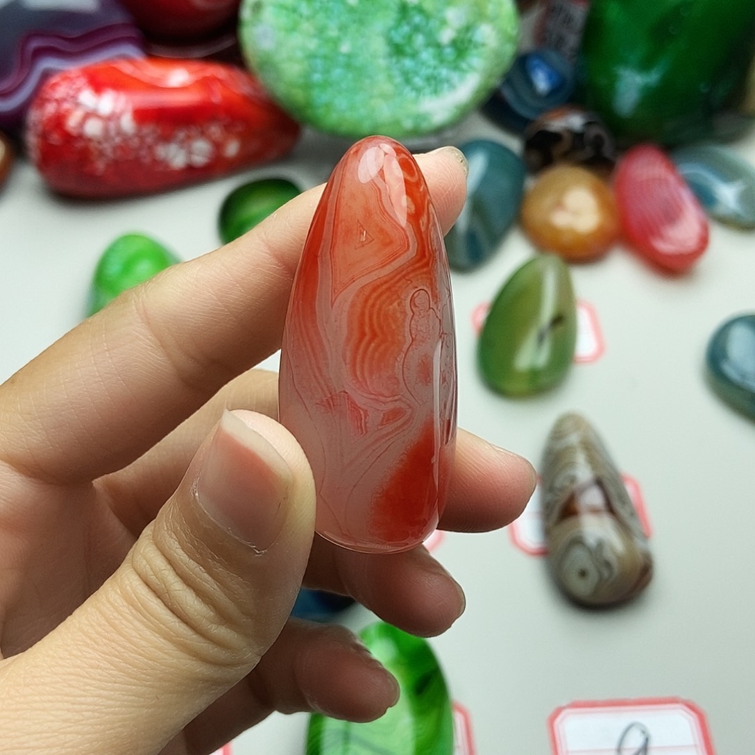 玛瑙/玉髓未镶嵌颈饰