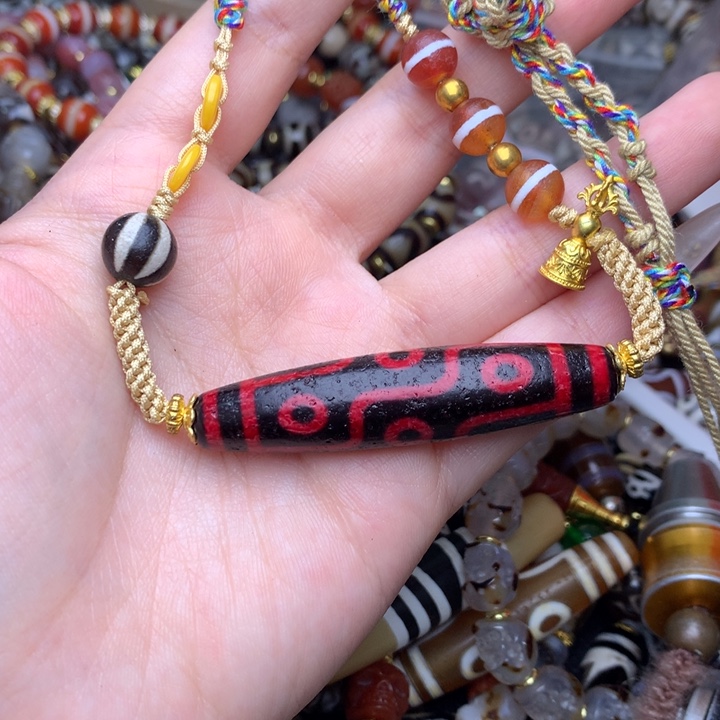 玛瑙/玉髓未镶嵌发一条