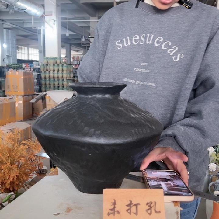 陶摆件景德镇陶瓷花瓶工厂