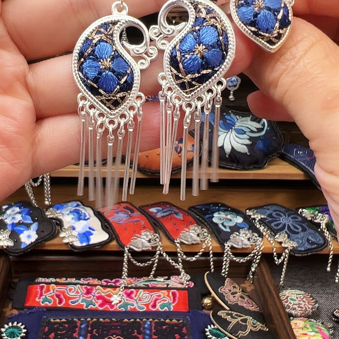 织绣手工刺绣工艺品