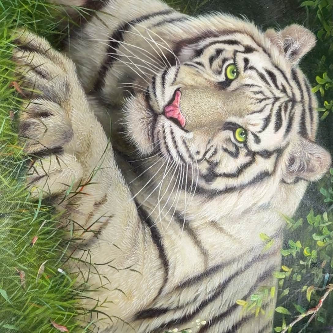 油画在我看来我就是你