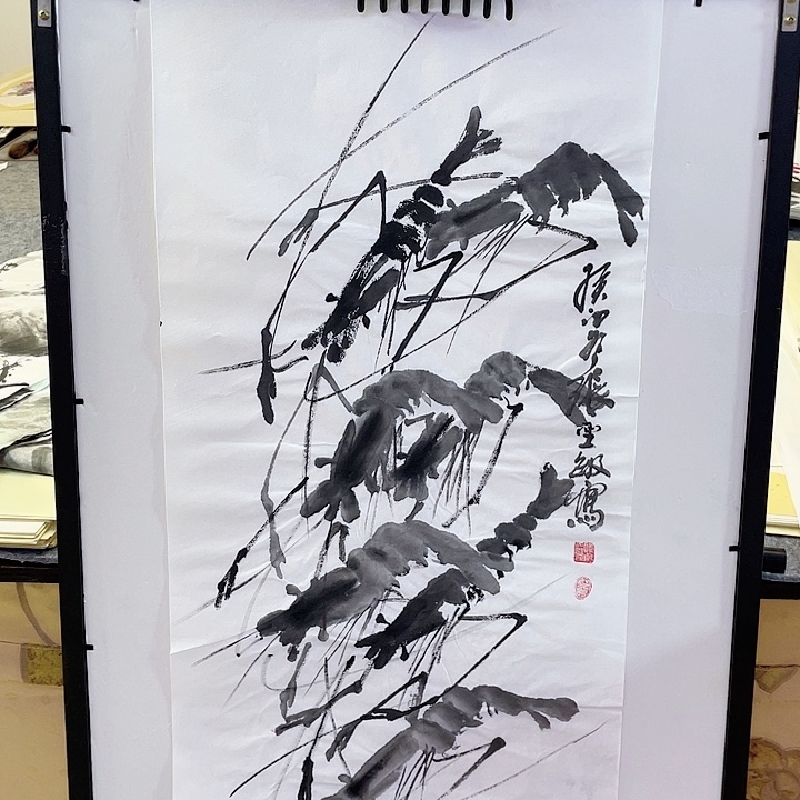 国画张圣敏先生纯手绘作品