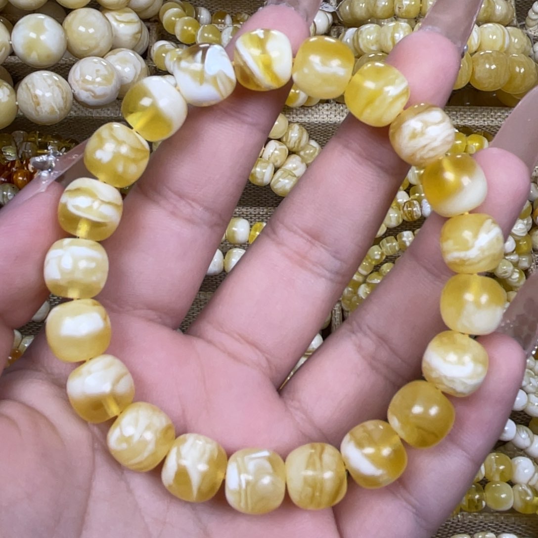 手绳琥珀未镶嵌10m