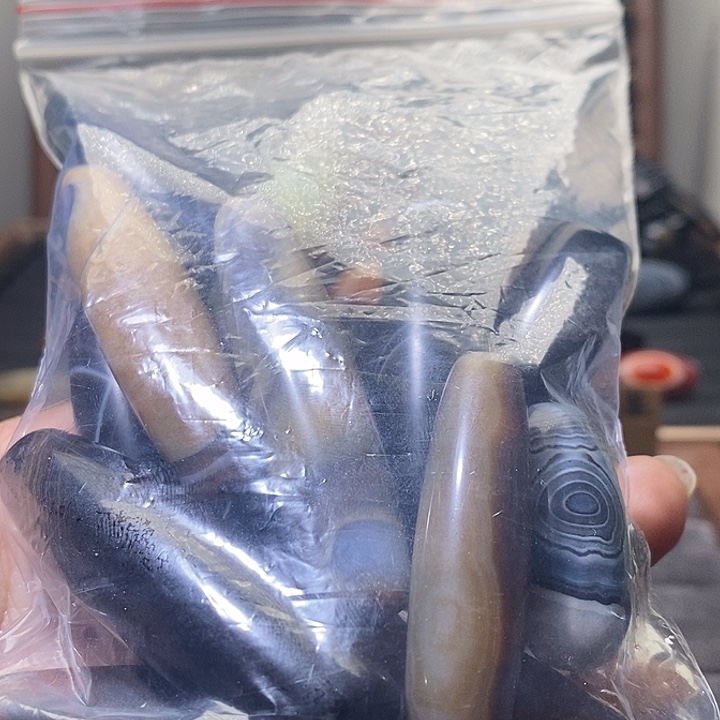 心***树玛瑙/玉髓未镶嵌吊坠(不含链)