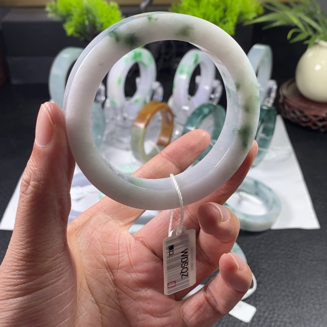 未镶嵌手镯定制翡翠初*4