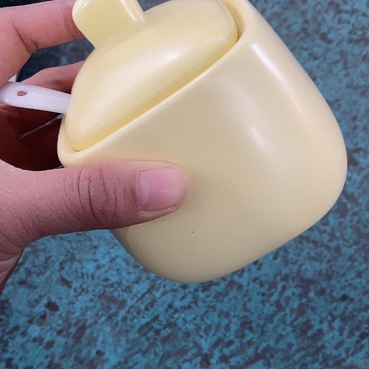 摆件陶黄稀土调料罐