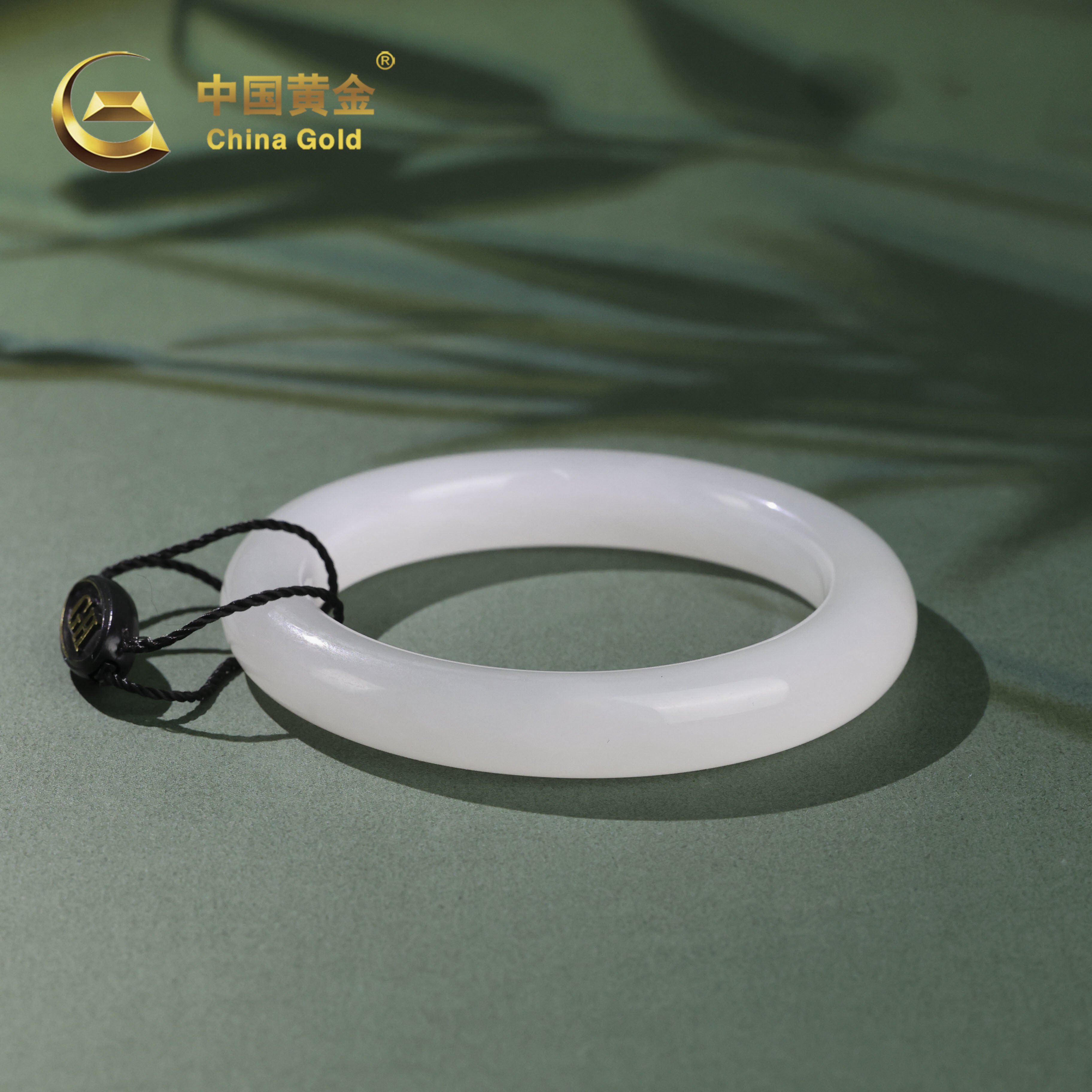 【中国黄金】浅雪 | 和田玉*手镯*未镶嵌-SZ694-格