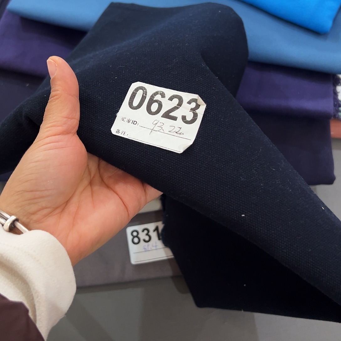 棉一米价纯棉加厚帆布1.5米宽果子