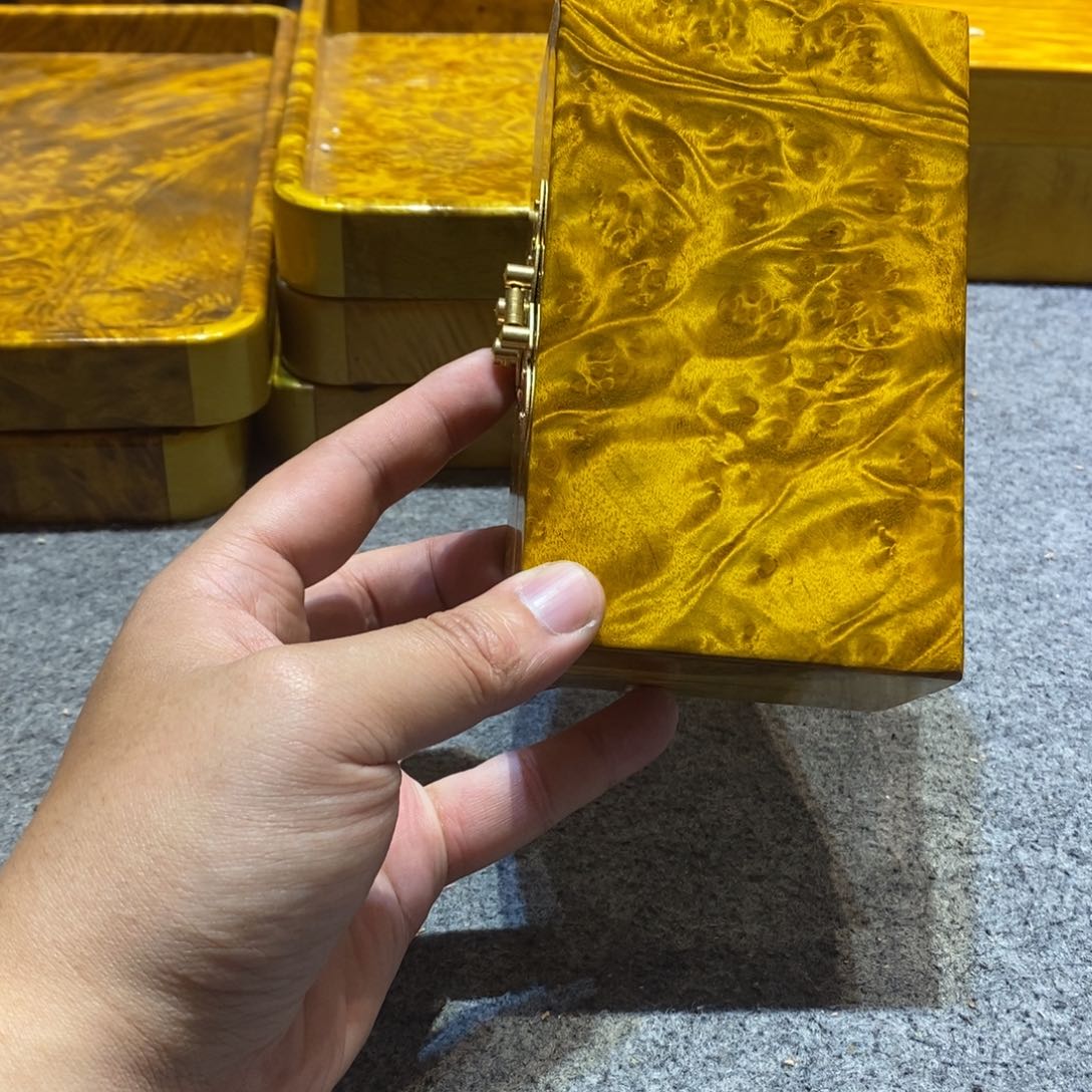 金丝楠首饰盒黄金樟