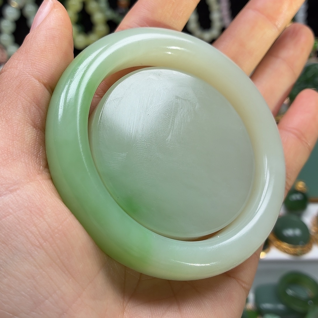 和田玉未镶嵌颈饰卡55收藏级套装