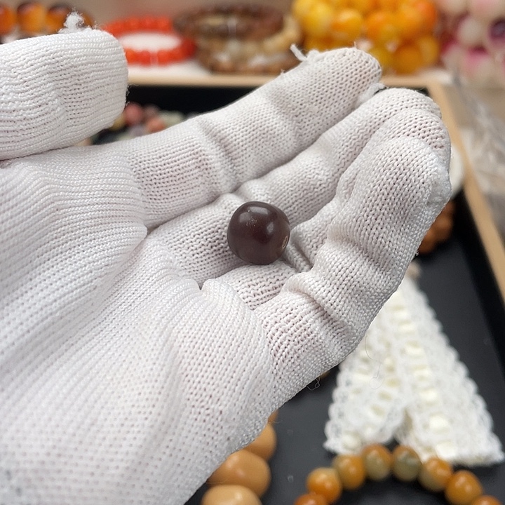 梨****白玉菩提吊坠卡14小油料老油料