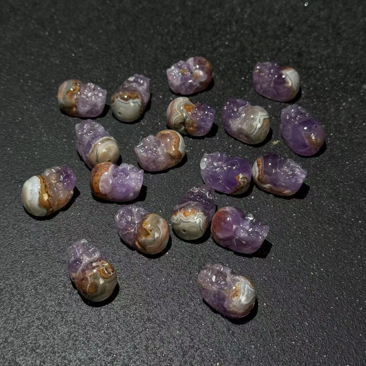 【与帅珠宝】敦煌极光貔貅单珠D062102-多样性发其一