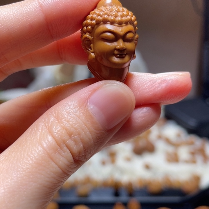 橄榄核吊坠橄榄 佛头