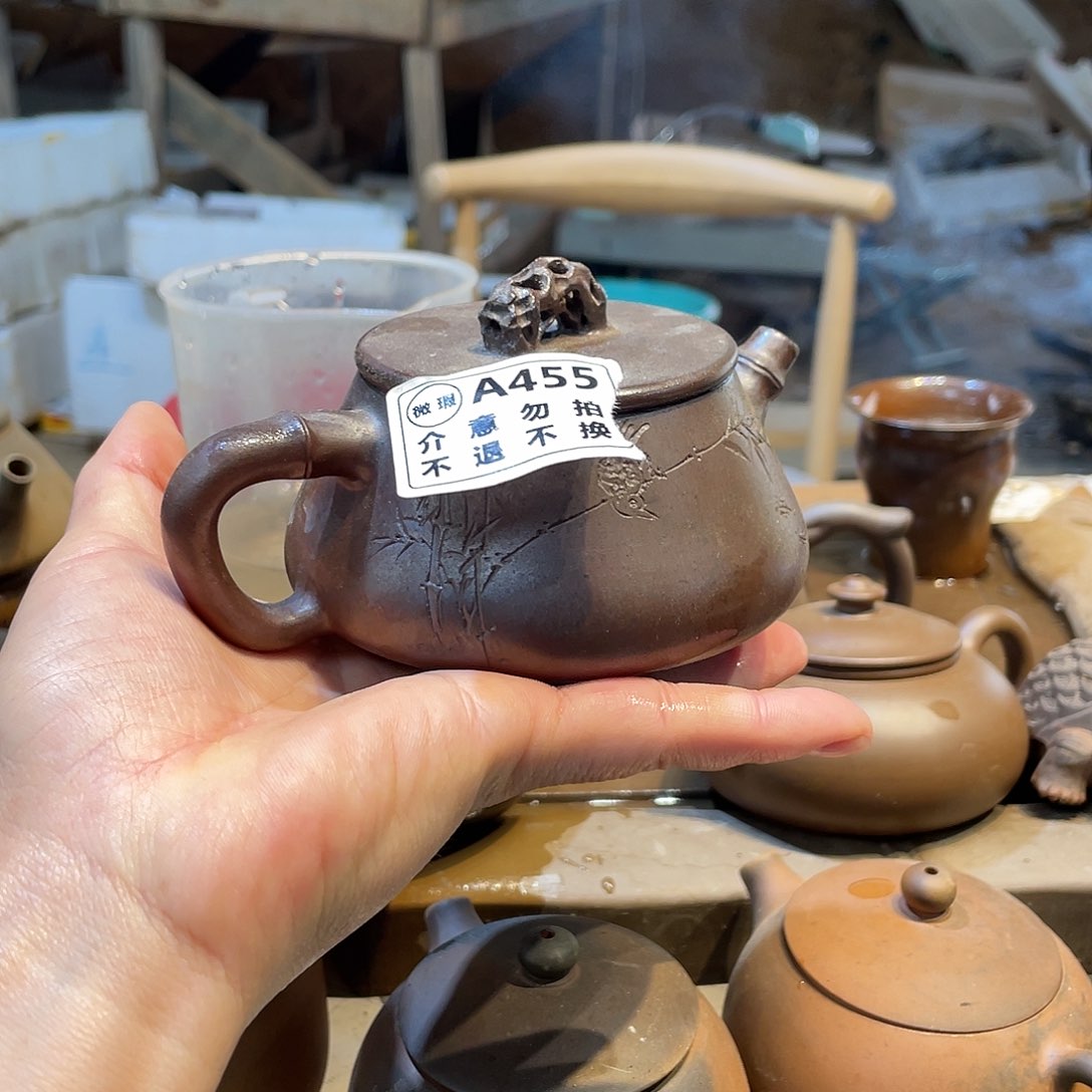 蝶**系广西钦安龙窑坭兴陶柴烧