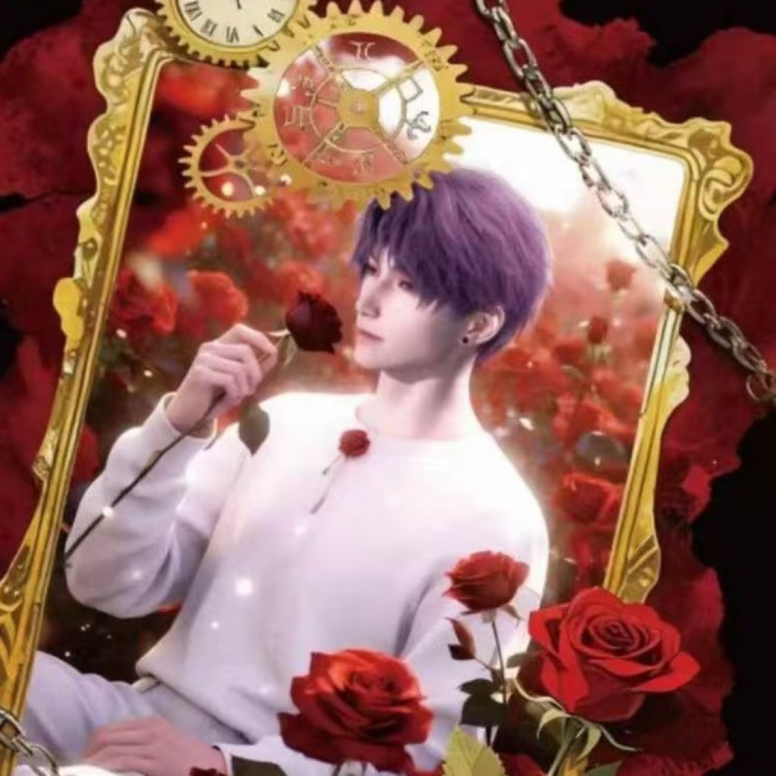 ［蛋挞/只活］【樱恋文创·恋与深空】第二弹《玫瑰坠梦》盲盒代拆