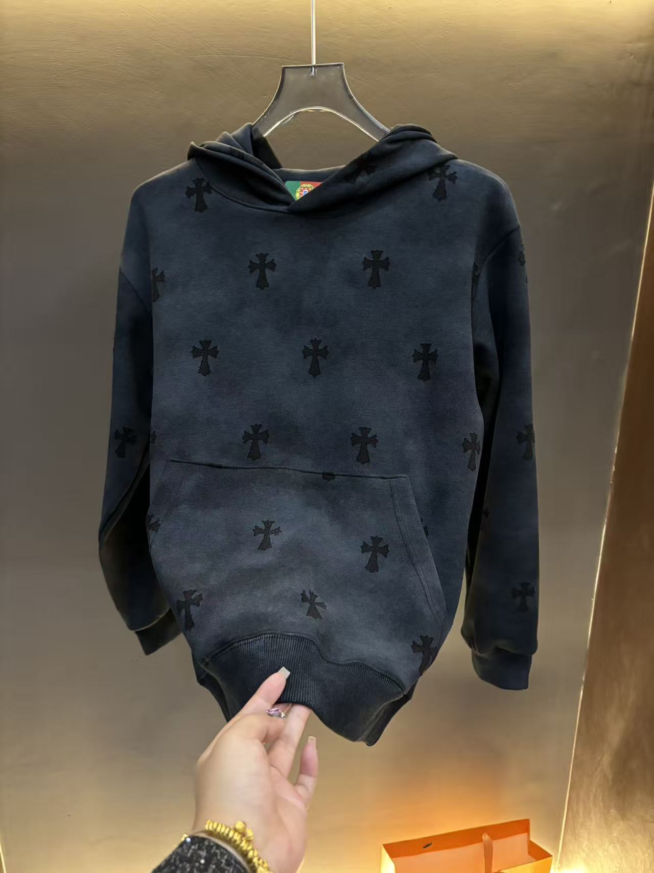 男士秋季新款轻奢休闲百搭修身时尚卫衣F580