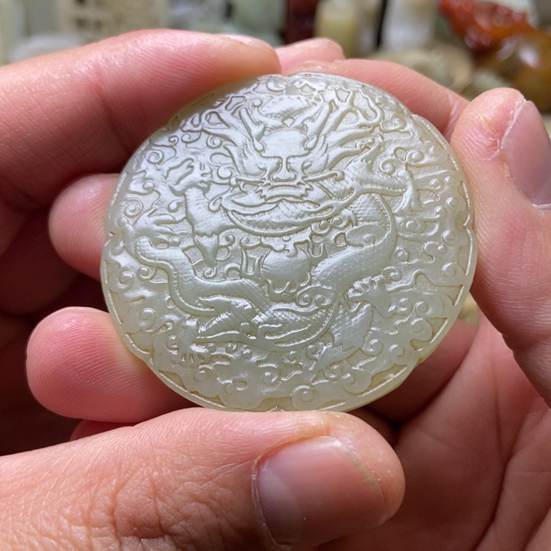 和田玉挂件未镶嵌