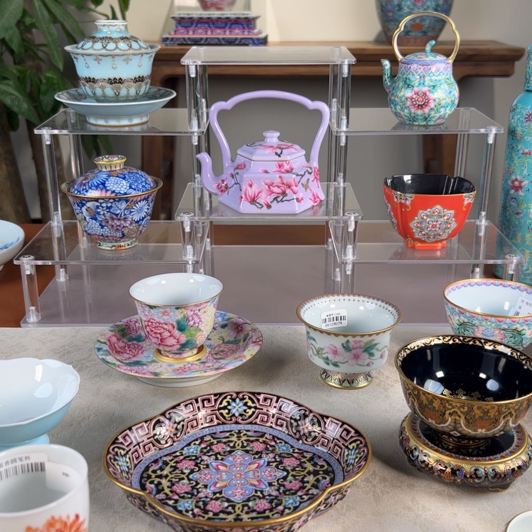 棋****宝纯手工手绘 高端茶器