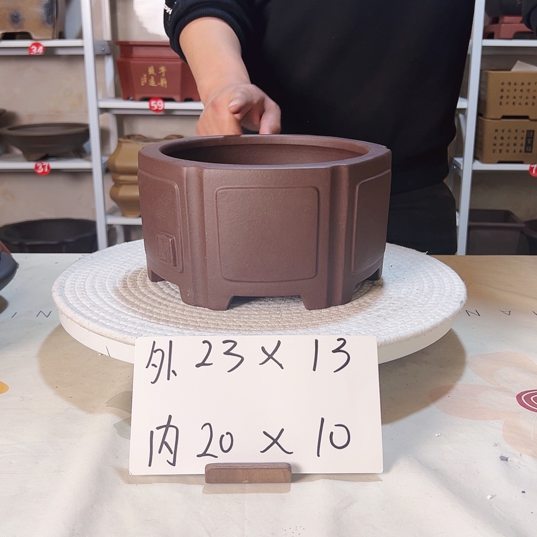 紫砂花盆紫砂花盆