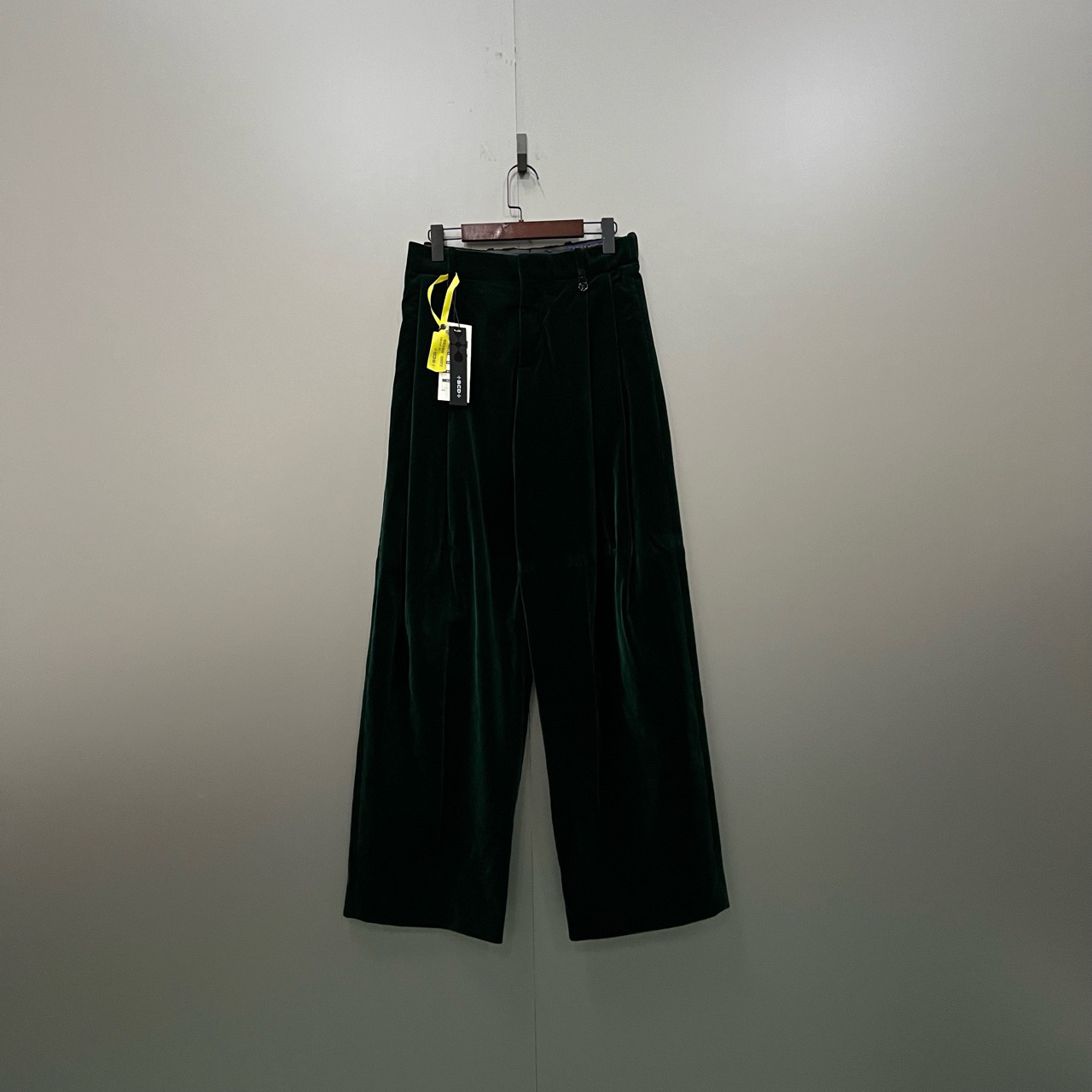 Louis Vuitton lv 湖水绿丝绒长裤 38码/98新/16900/无配件