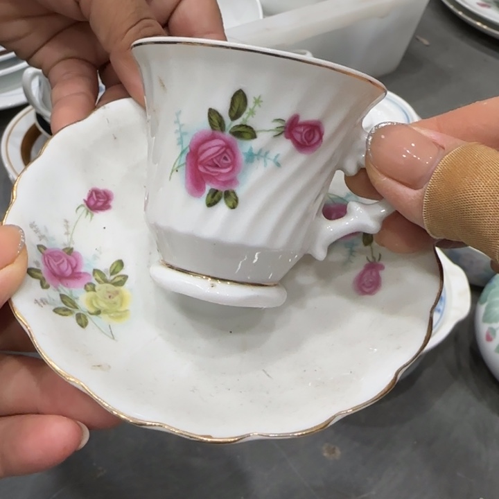 醴陵高温细白瓷球泥杯60毫升