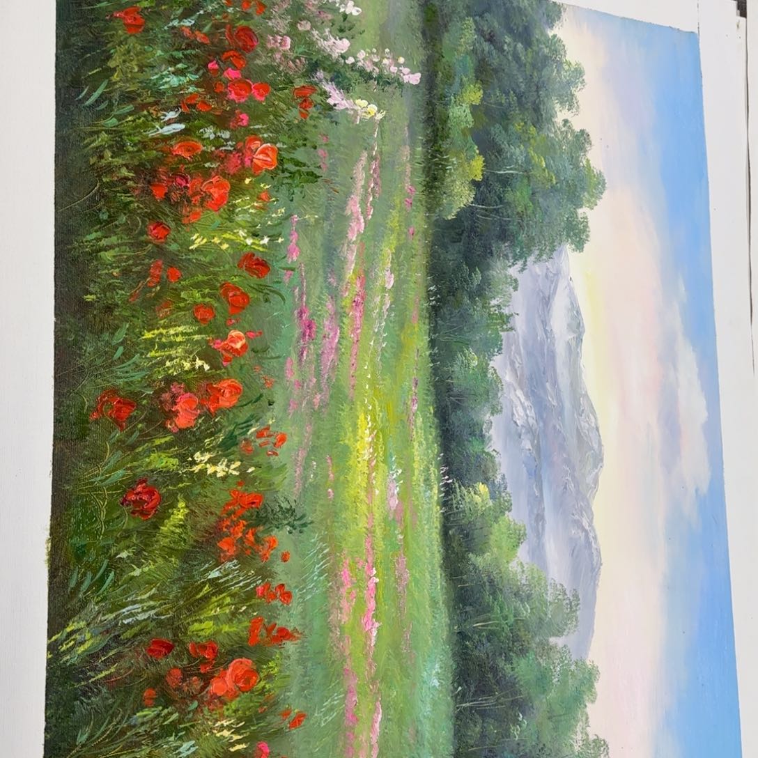 油画优惠活动的时候我