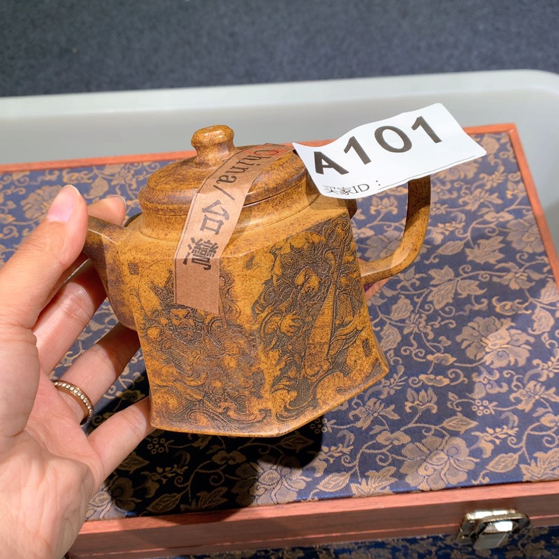 茶壶粗砂紫砂茶壶101