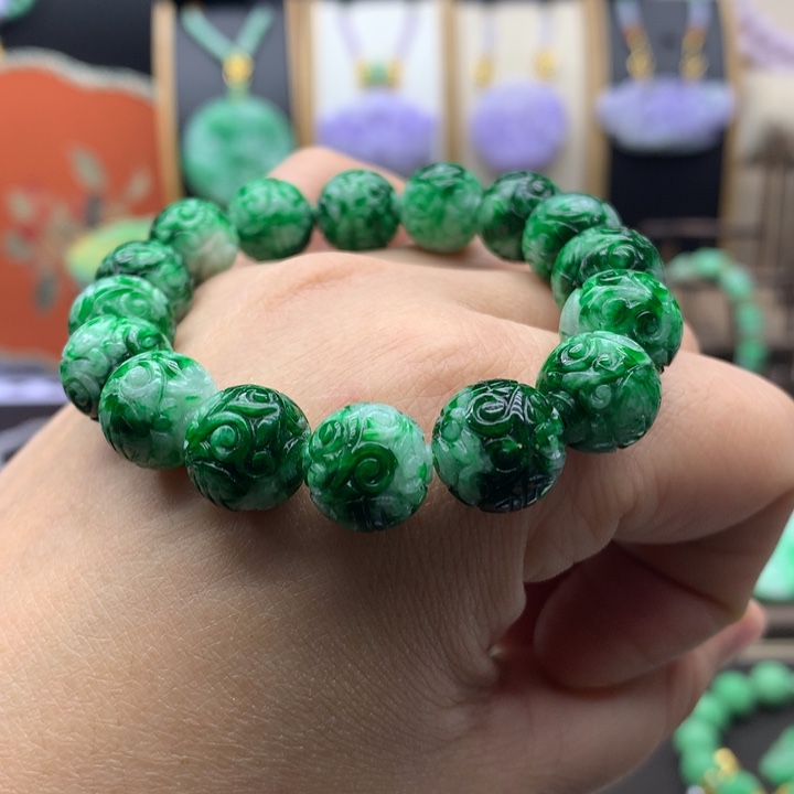 翡翠未镶嵌手链翡翠手链