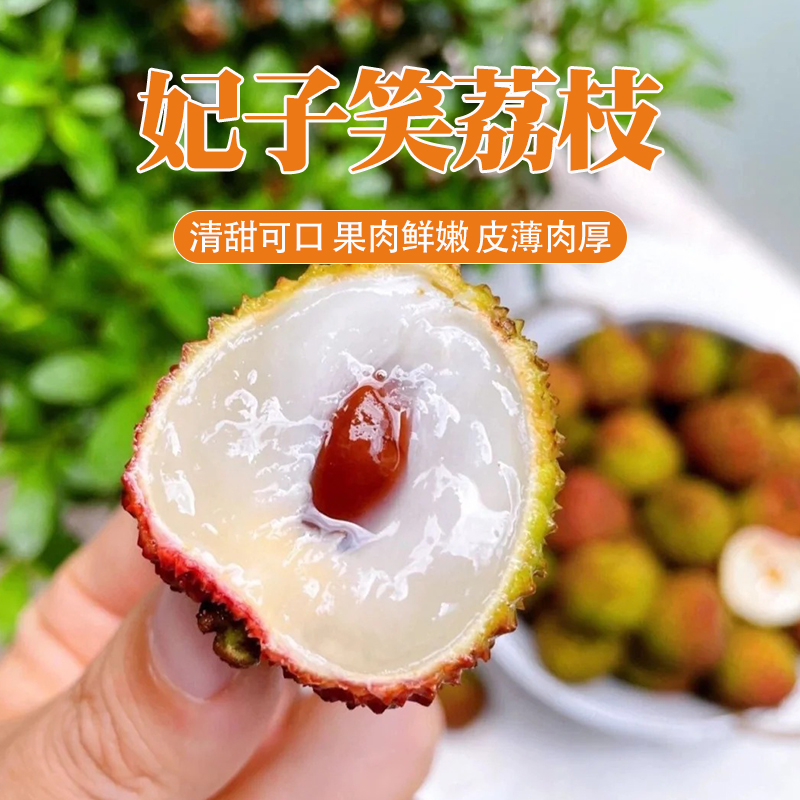 【坏果包赔】海南妃子笑荔枝中小果3斤/5斤