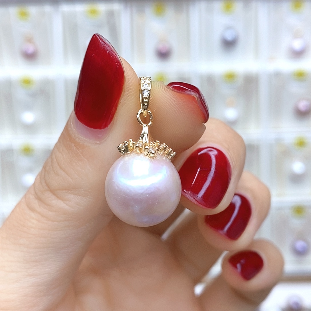 淡水珍珠合金颈饰