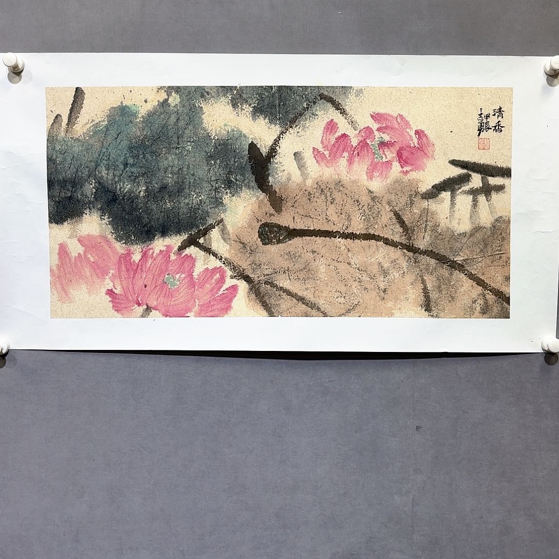 国画国画纯手绘作品请放心去藏