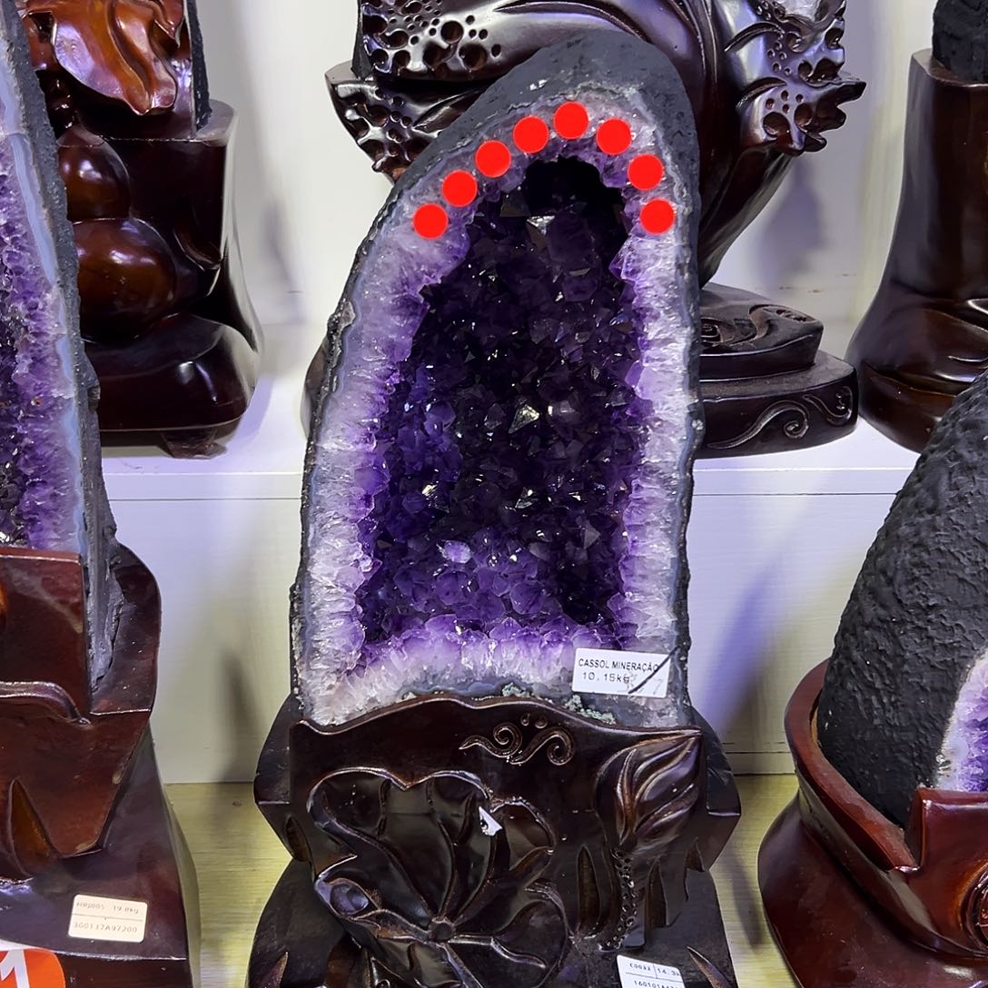 未镶嵌紫晶大型摆件（非配饰）