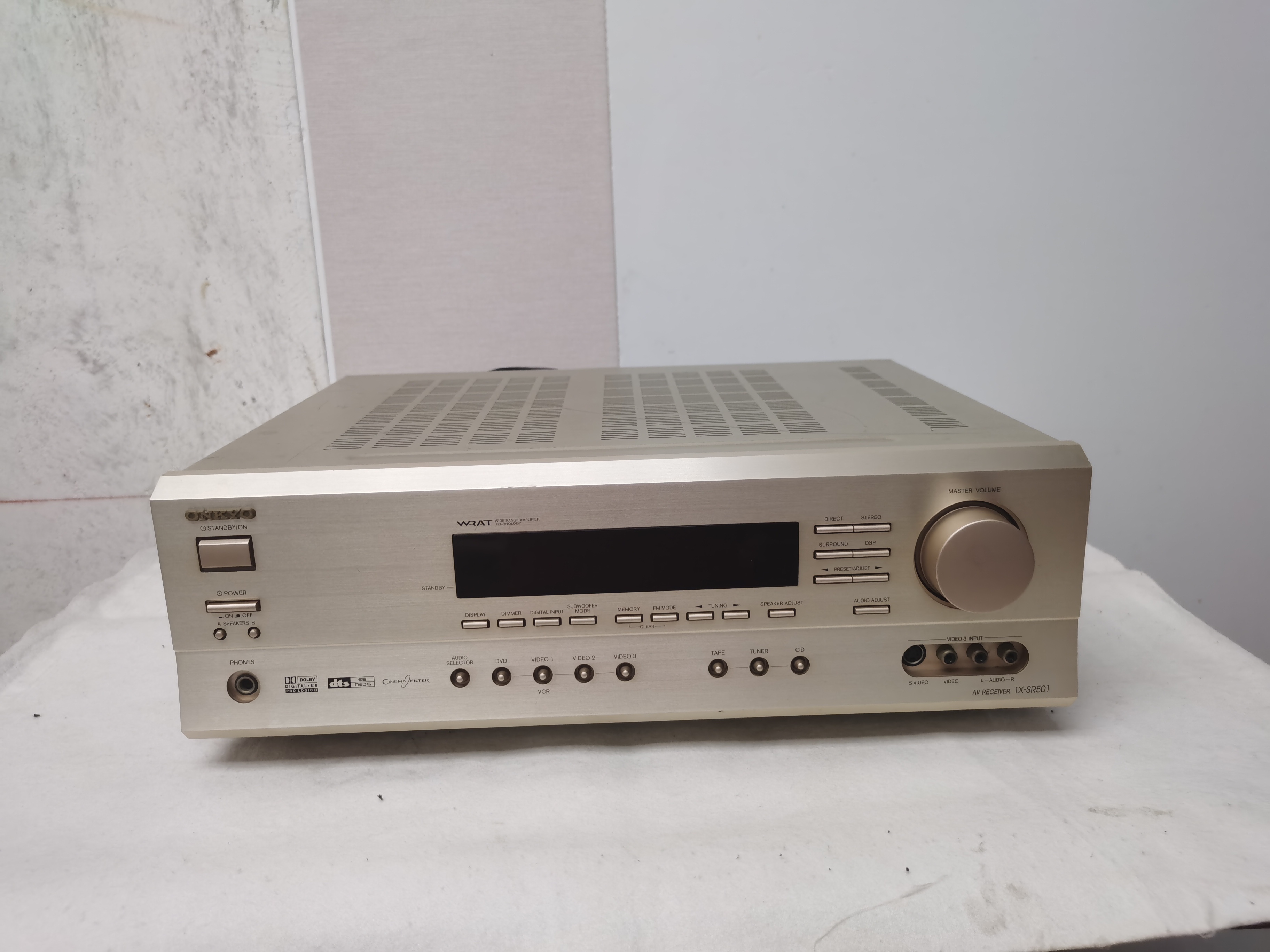 8新 Onkyo/安桥 二手安桥SR501功放机。运费自理