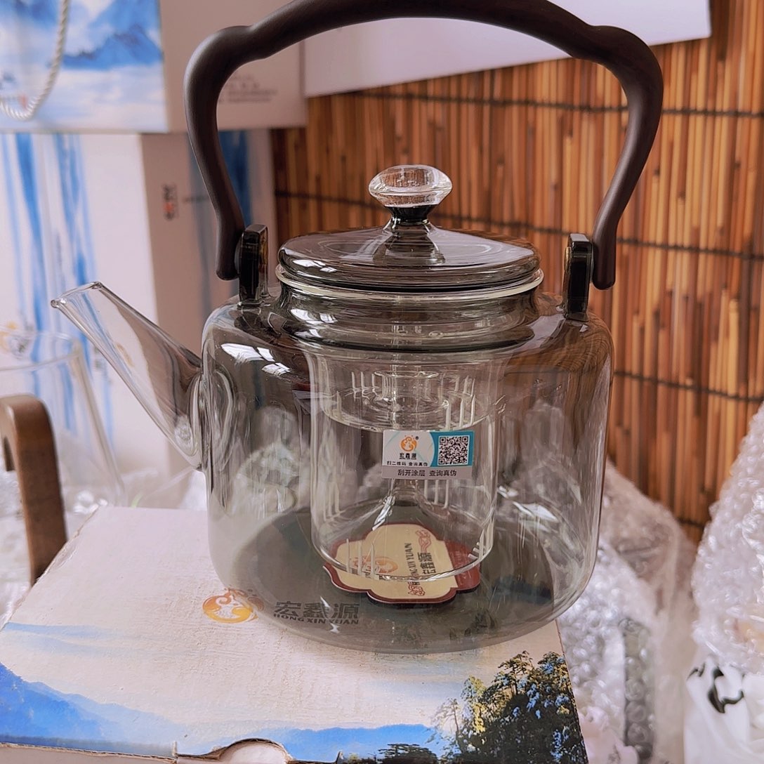 高硼硅玻璃茶水分离款T10黑