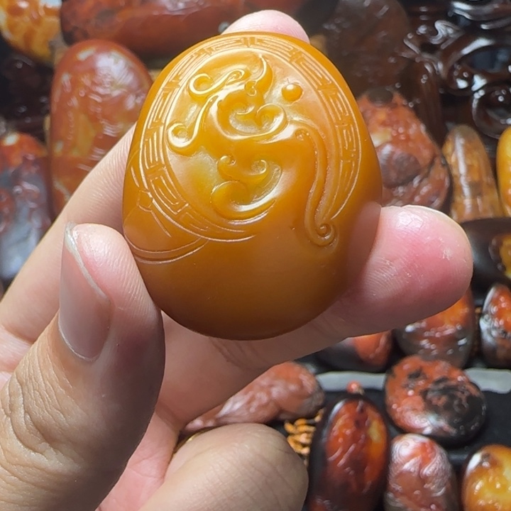 和田玉挂件未镶嵌