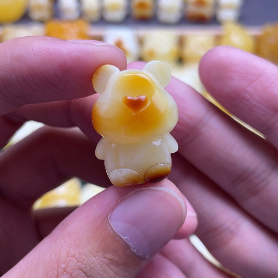 琥珀未镶嵌裸石蜜蜡