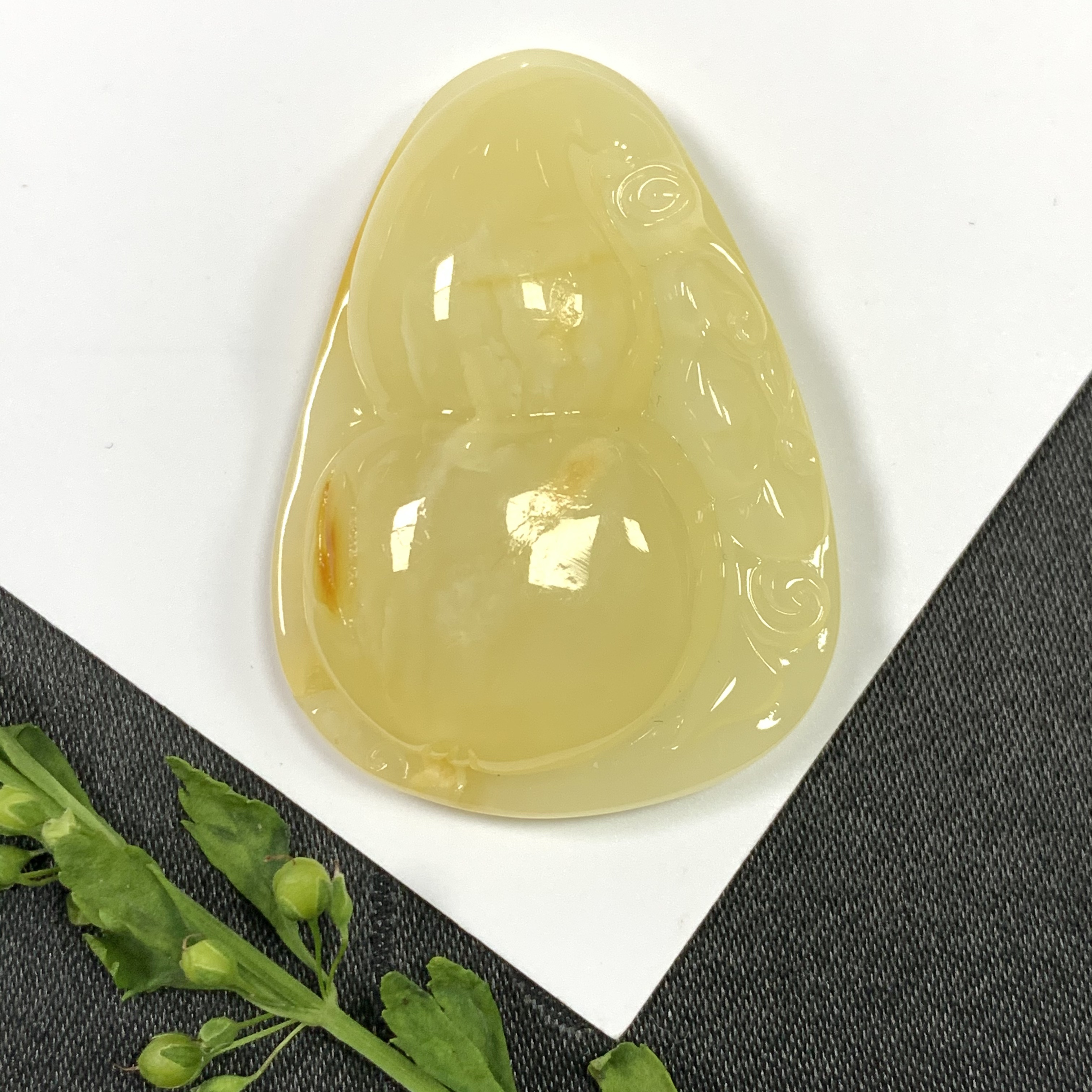 「戴琴珠宝」Z605-蜜蜡雕刻件吊坠（多样性发其一）