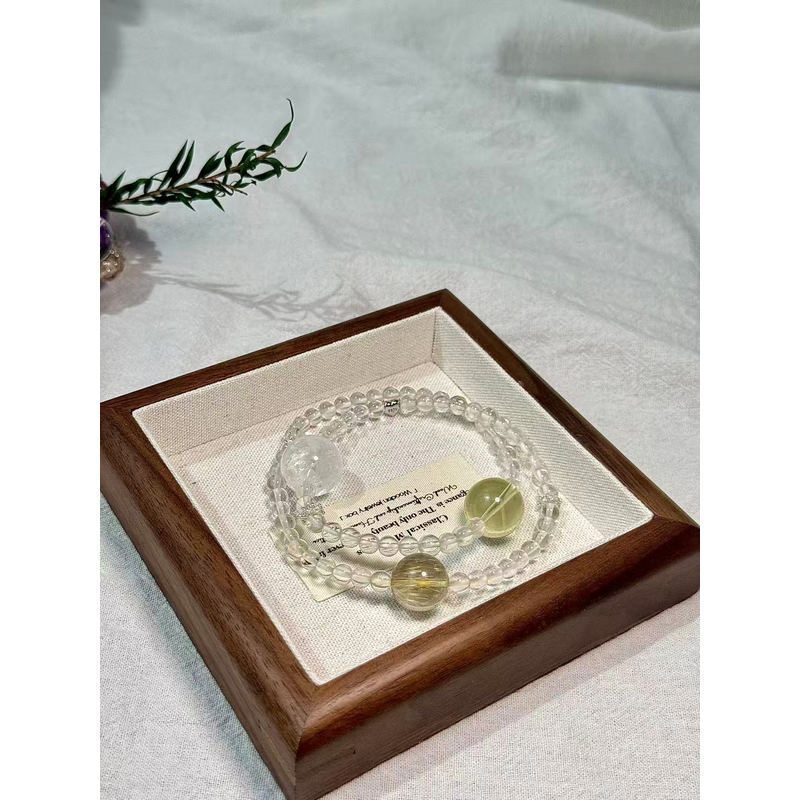 【日光碎玉】14mm金发晶️15mm黄水晶️16mm白幽灵「事业助力」