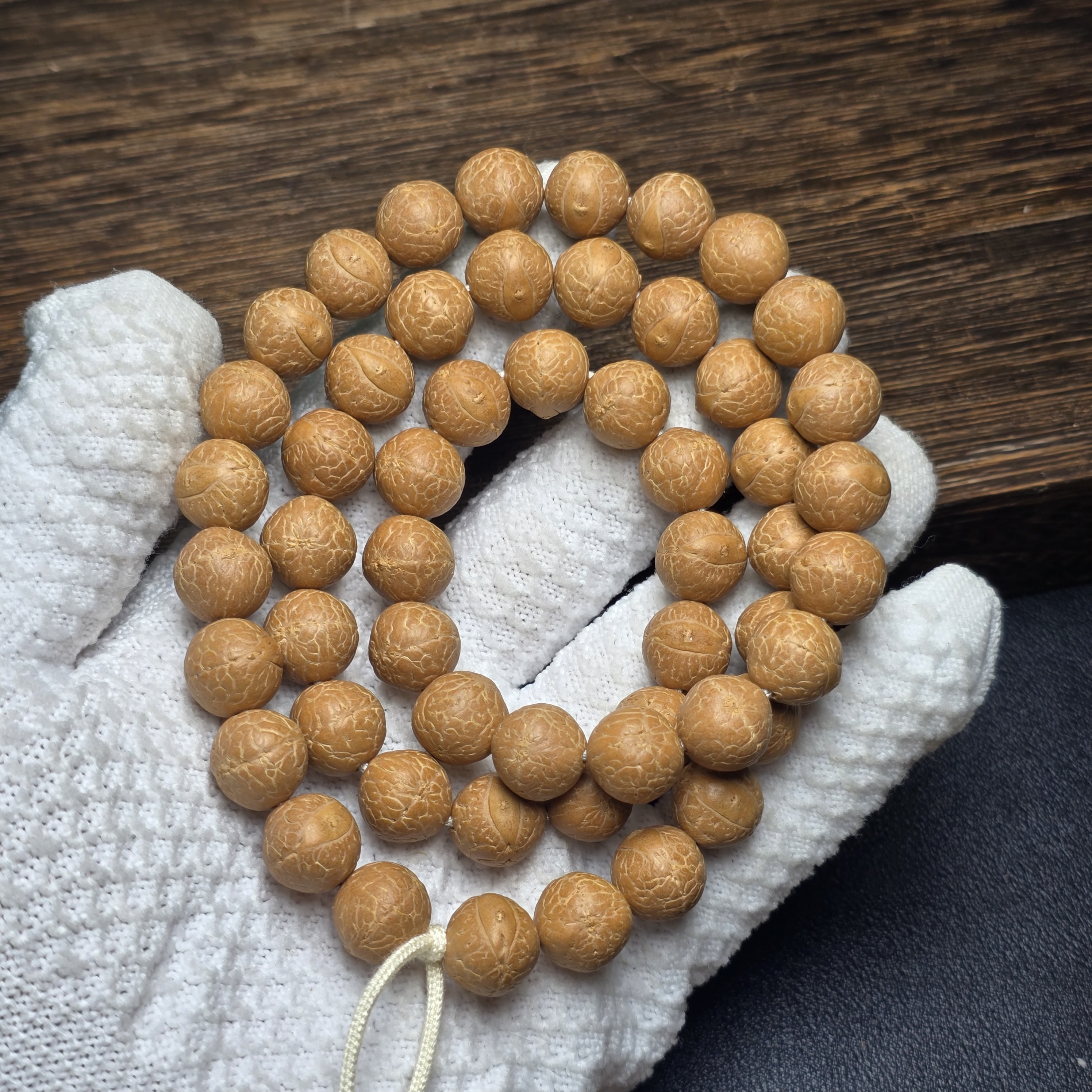尼泊尔凤眼菩提-半挂54颗系列-尺寸12-货号b9