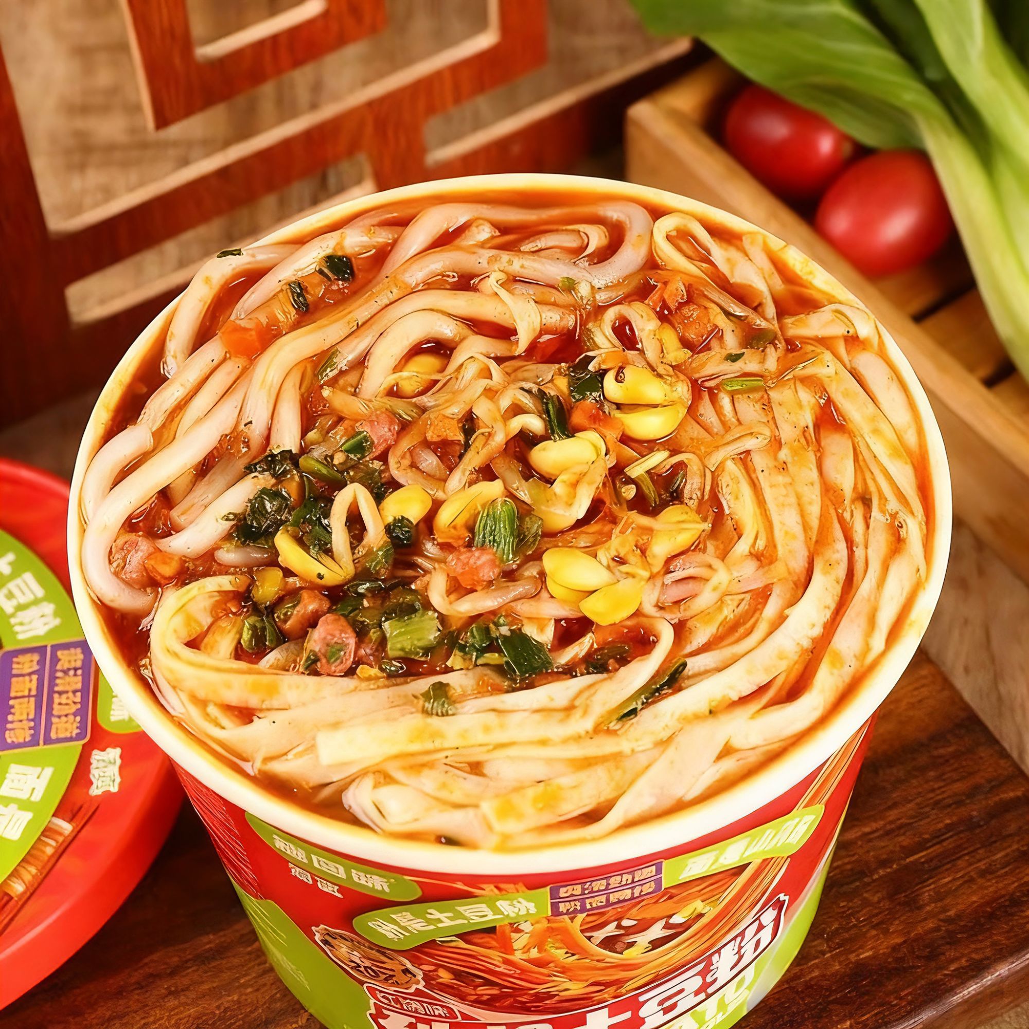 【新疆包邮】趣回味砂锅土豆粉香辣味/红烧味3120g（12桶）速食午餐