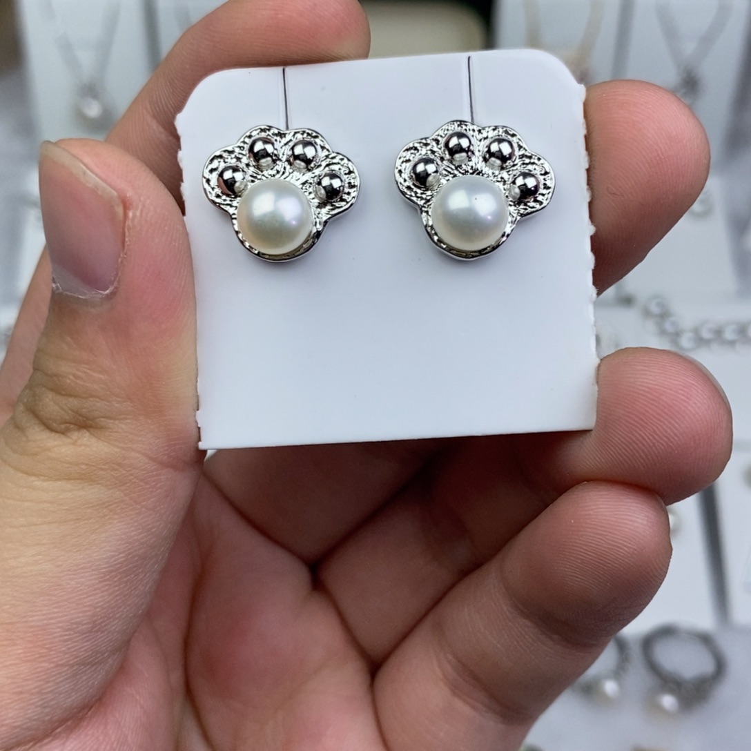 耳饰淡水珍珠未镶嵌