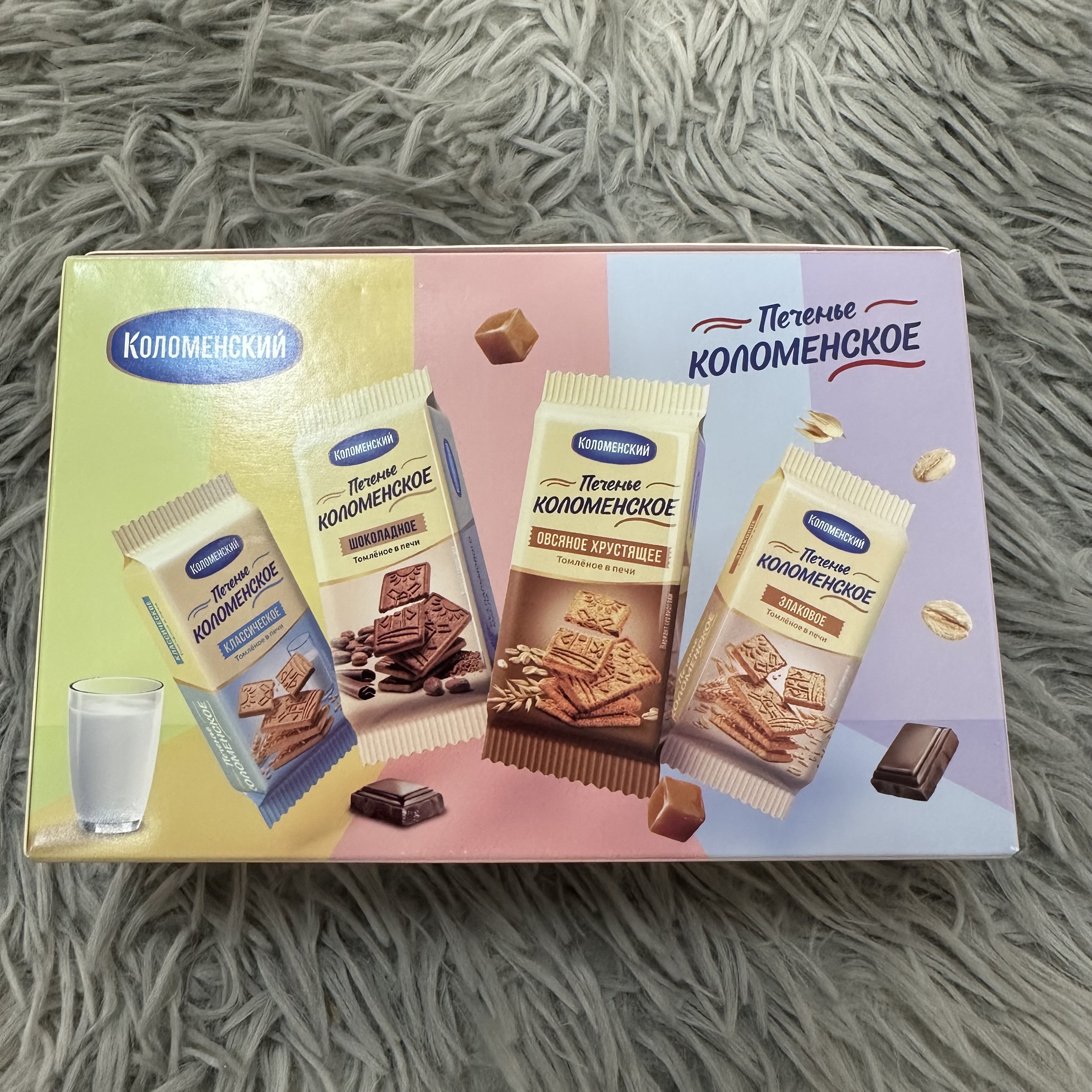 俄罗斯进口卡洛姆思克牌混合口味饼干