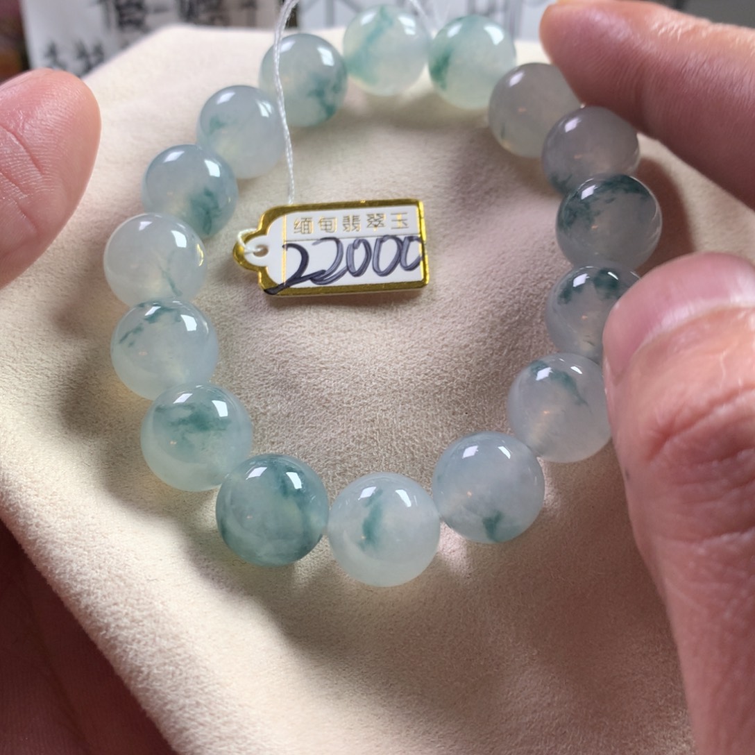 定制翡翠未镶嵌卡13 16颗